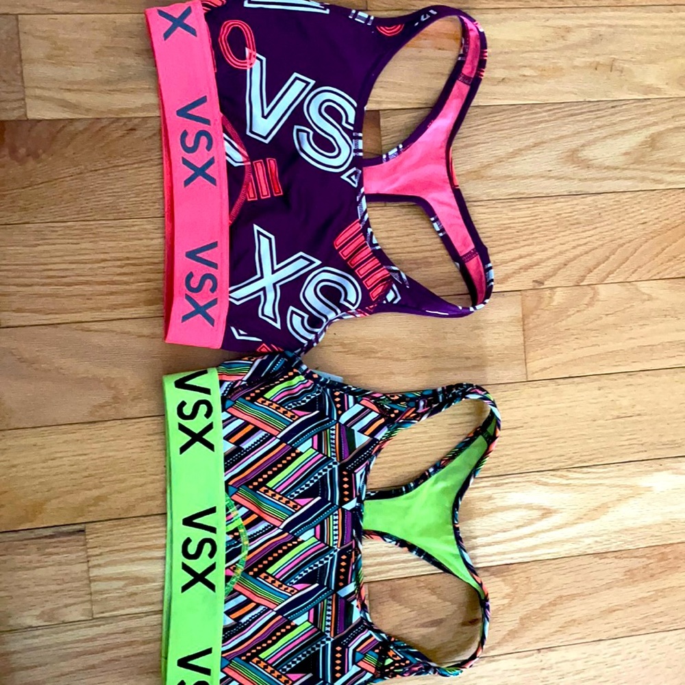 Victoria Secret colorful sports bras